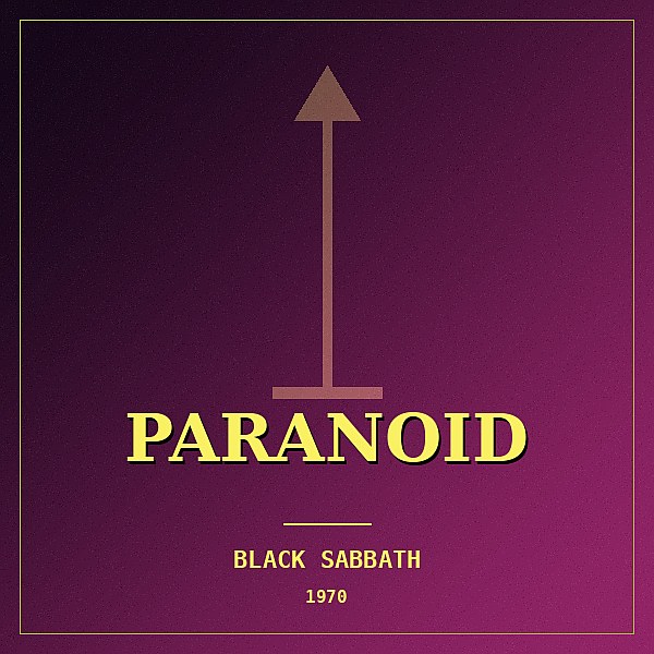 Black Sabbath — Paranoid (1970)